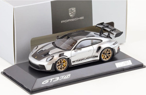 スパーク Spark 1/43 ポルシェ 911 (992) GT3 RS 2022 GT シルバーメタリック Porsche works 特注品