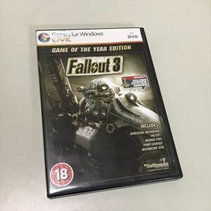 Z10655 ◆Fallout3　Windows　PCゲームソフト