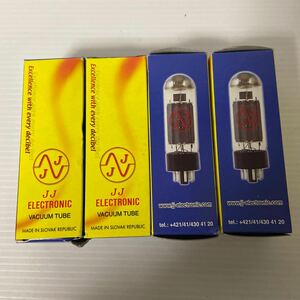 4本セット 現状品 真空管　JJ　６L6GC　箱入り　JJ　ELECTRONIK　