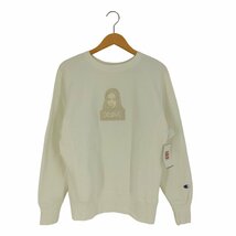 X-girl(エックスガール) REVERSE WEAVE CREWNECK SWEAT TOP リバース 中古 古着 0846_画像1