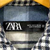 ZARA(ザラ) チェック柄 中綿 シャツ ジャケット レディース 表記無 中古 古着 0814_画像6