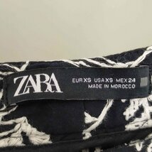 ZARA(ザラ) 花柄刺繍パンツ レディース JPN：XS 中古 古着 0124_画像6