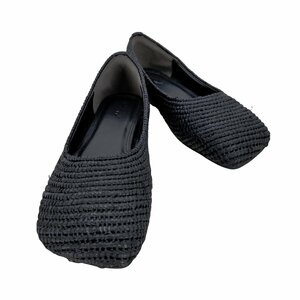 moussy(マウジー) RAFFIA FLAT シューズ レディース L 中古 古着 0845