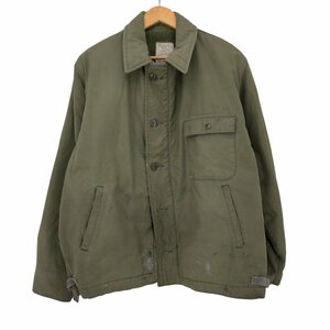 US NAVY(ユーエスネイビー) 80S A-2 デッキジャケット SO-SEW STYLE CO メン 中古 古着 0923