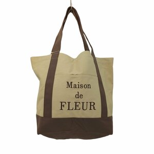 Maison de FLEUR(メゾンドフルール) トラベルキャリーオン帆布バッグ レディース F 中古 古着 0126