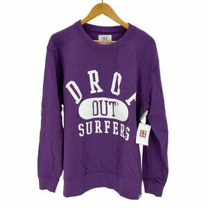 USED古着(ユーズドフルギ) DROP OUT SURFER' センター プリント スウェット 中古 古着 0607