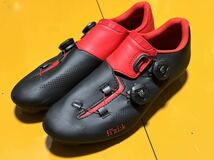 Fizik R3B ARIA Black/Red フィジーク アリア ブラック/レッド EUR41 26.35CM 美中古品　_画像1