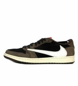 ナイキ NIKE × トラヴィス スコット Travis Scott ■ 【 AIR JORDAN 1 LOW CQ4277 001 】 エア ジョーダン 1 ロー スニーカー　f20059