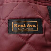 新品 6.1万 ケントアヴェニュー 縮絨 ウール カシミヤ 中綿 ピーコート L 濃灰 【J53221】 Kent Ave 秋冬 メンズ モッサ キルト Pコート_画像9