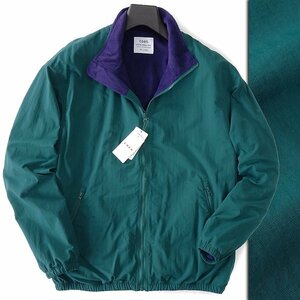 新品 UNITED ARROWS コーエン 裏フリース ナイロン ジャケット XL 緑 【J53776】 coen 秋冬 ブルゾン メンズ スポーツ スタンドカラー