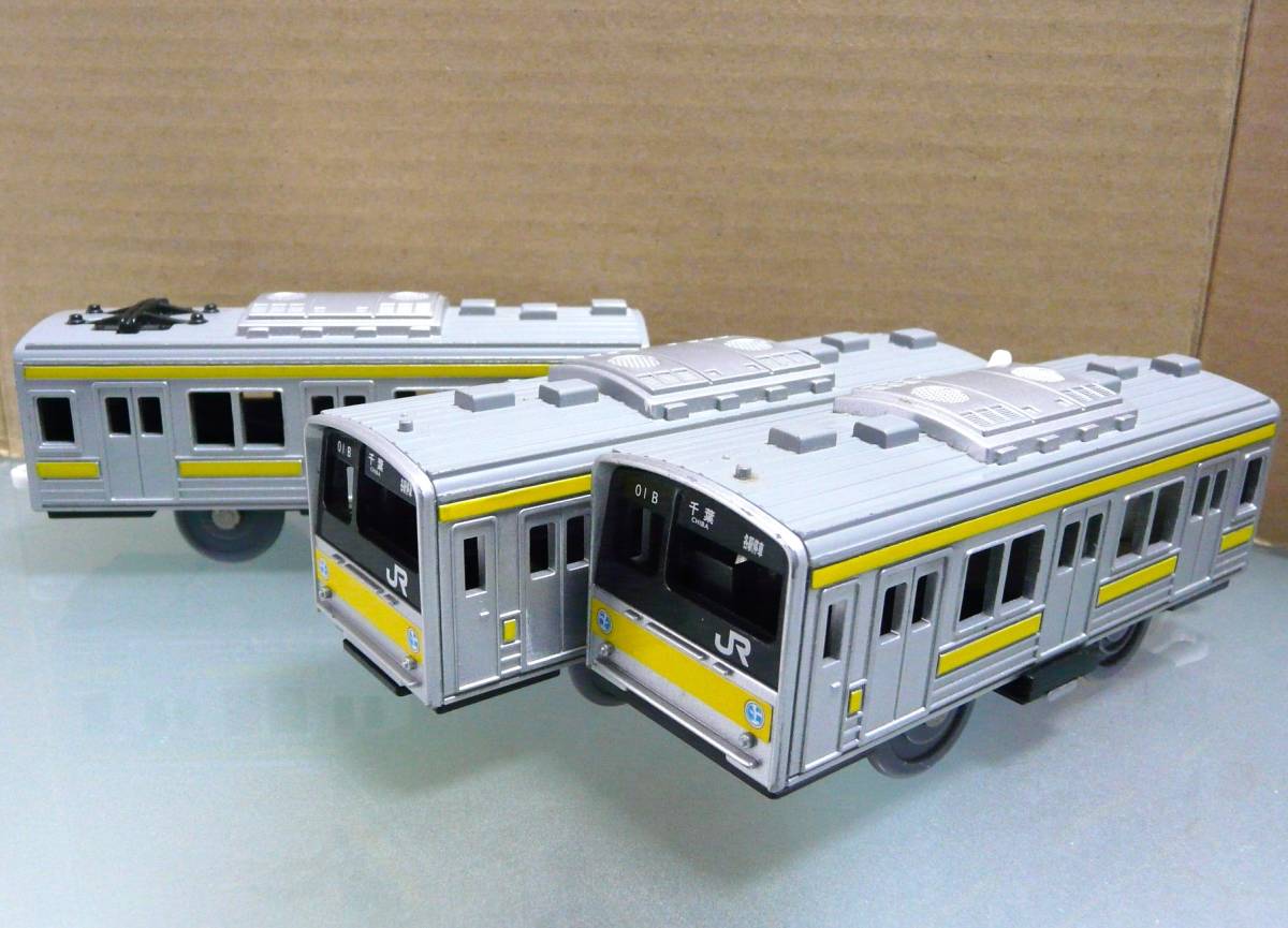 新しい到着 Yahoo!オークション の落札相場 総武」(プラレール) -「205系 車両単品