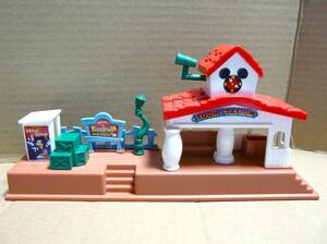  Plarail Disney toe n Town station TOON STATION station used