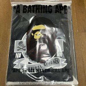 【未使用】A BATHING APE × NEIGHBORHOOD 222NOAPN-CSM01S BAPE NBHD RELAXED FIT PULLOVER HOODIE-BLACK XXL ベイプ ネイバーフッド