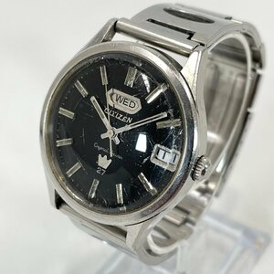 5849-60【 CITIZEN 】 シチズン クリスタルセブン 27石 自動巻 可動品 メンズ 腕時計 ヴィンテージ ACSS 2915-T