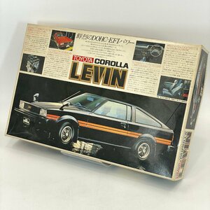 5972-80【 BANDAI 】 未組立 バンダイ プラモデル トヨタ カローラ クーペ レビン 1/20 TOYOTA COROLLA COUPE LEVIN 当時物