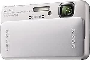 未使用★防水ソニー SONY デジタルカメラ Cybershot TX10 1620万画素CMOS 光学ｘ4 シルバー DSC-TX10/S