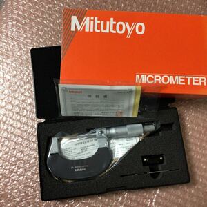 ミツトヨ 25~ 50mm 標準 外側 マイクロメータ M310-50 Mitutoyo 102-302 アナログ マイクロメーター 未使用品