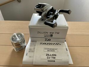 DAIWA ZILLION SV TW 1000L シャロースプール ダイワ ジリオン 検索:steez スティーズ ALPHAS アルファス AIR BOOST 1000S G1 SLP WORKS