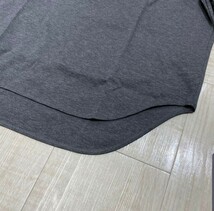 ① 22SS 新品 未使用 COOHEM KNIT DETAIL T-SHIRTコーヘン ニット tシャツ ダークグレー系 サイズS 定価 ¥20900_画像4