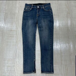 22AW 新品 未使用 Boutique Ordinary Sweat Denim Slim Pants ブッティックオーディナリー スウェット デニム スリム パンツ 定価 ¥19800