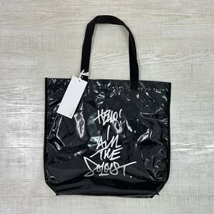 18ss 2018 TAKAHIRO MIYASHITA The Soloistmi cocos nucifera tatakahiroso Lois toYOICHIRO UCHIDA inside rice field . one .PVC tote bag TOTE BAG