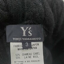 Y's yohji yamamoto ワイズ ヨウジ ヤマモト ケーブル ニット ベスト 半袖 カーディガン 羽織り 黒 ブラック サイズ 3_画像6