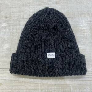 新品 COAL コール ニットキャップ Knit cap チャコール Charcoal ビーニー ニット帽 ニット帽子 Beanie