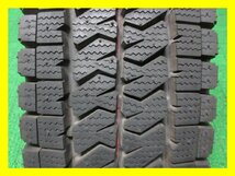 D709【送料無料】195/80R15 107/105 ★ 新品同様 ★ イボ付 ♪ ブリヂストン スタッドレス ★最新★ VL10 ♪ 2023年製 1本 激安 ハイエース_画像2