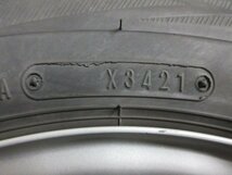 D721【送料無料】145/80R12 80/78 6PR 超溝高 スタッドレス WINTERMAXX SV01 2021年製 ホイールセット 4本 激安 軽トラ 軽バン アクティ 等_画像6