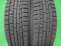 T803【送料無料】155/65R14 超溝高 8~8.5分山 ヨコハマ スタッドレス iG50 PLUS 2019年製 アルミ ホイールセット 4本 ダイハツ タント 純正_画像2