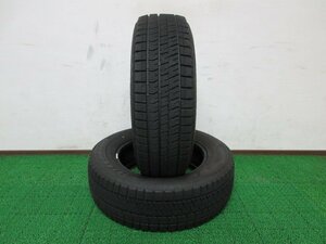 L672【送料無料 在庫処分!!】195/65R15 超溝高 9分山 ブリヂストン スタッドレス VRX2 ♪ 2本 激安 セレナ ステップワゴン ヴォクシー ノア