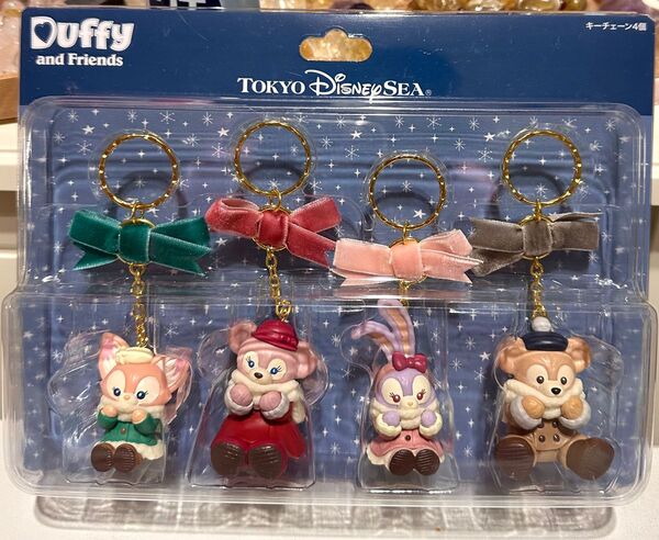 Duffy and Friends キーホルダー 4個セット