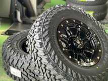 新品 17インチ タイヤホイールセット pcd139.7 6h YOKOHAMA 265/65R17 ハマーH3 サバーバン アバランチ タイタン 純正フェンダー対応！_画像2