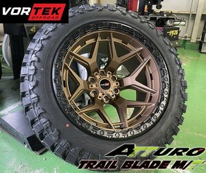 新品 VORTEK VR603 20x12 ハイラックス サーフ プラド 20インチマッドタイヤホイールセット ATTURO TRAIL BLADE MT 285/50R20 33x12.50R20