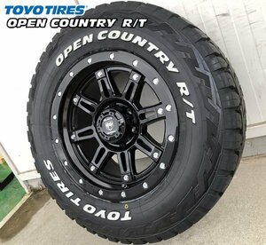 新品 Black Mamba サーフ プラド タコマ 17インチタイヤホイールセット TOYO OPEN COUNTRY RT 265/65R17 265/70R17 285/70R17