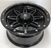 Black Mamba FJクルーザー ハマーH3 新品 17インチマッドホイールセット TOYO OPEN COUNTRY MT 265/65R17 265/70R17 35x12.0R17 37x13.50R1_画像3