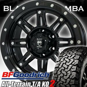 Black Mamba Slither ユーコンデナリ 新品17インチタイヤホイールセット BFGoodrich All Terrain 265/65R17 265/70R17 285/70R17