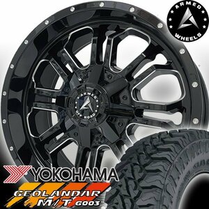 ARMED OFFROAD HUMMER ハマーH2 H1 20インチマッドタイヤホイール YOKOHAMA GEOLANDAR MT G003 35x12.50R20 37x12.50R20