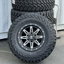 新品 17インチ タイヤホイールセット pcd139.7 6h YOKOHAMA 265/65R17 ハマーH3 サバーバン アバランチ タイタン 純正フェンダー対応！_画像3