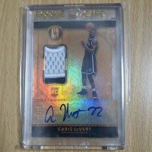 2016-17 Panini Immaculate Caris Levert Auto Patch RC 10/25