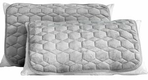  подушка накладка подушка покрытие фланель 45X65cm теплый микроволокно 2 листов pillow кейс pillow накладка нежный серый 