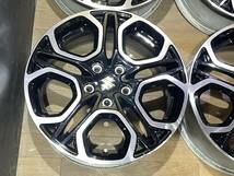 ★【即決】スズキ ZC33S スイフトスポーツ 17x6.5J+50 中古4本★送料:全国一律4900円(北海道5400円)(沖縄、離島発送不可)★個人宅配達OK！_画像2