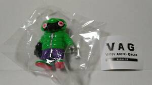 VAG (VINYL ARTIST GACHA)　SERIES 37　クトゥルフオイド　グリーン　GYAROMI　ソフビ　フィギュア　ガチャガチャ