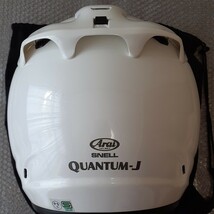 Arai QUANTUM-J グラスホワイト M(57-58CM)　アライ　クアンタムJ_画像5