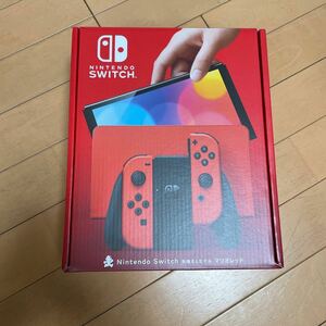 【新品未開封】任天堂 Nintendo Switch(有機ELモデル) ニンテンドースイッチ マリオレッド 本体 新型Switch本体 