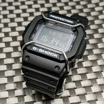 [美品] G-SHOCK GW-M5610 [電波ソーラー マルチバンド6] + ショックバンパー・メタル遊環付き (送料:230円〜) _画像5