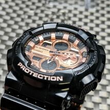 G-SHOCK GA-140GB ガリッシュカラー [ローズゴールド] + ショックバンパー (電池新品)_画像5