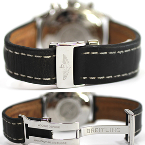 【BREITLING】ブライトリング オールド ナビタイマー A13322 ブルーダイヤル メンズ 自動巻き 腕時計の画像8