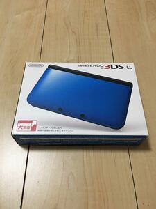 ニンテンドー3DS LL本体　ブルー×ブラック　箱付属