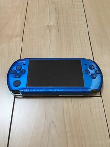 PSP3000本体　ブルー　ジャンク